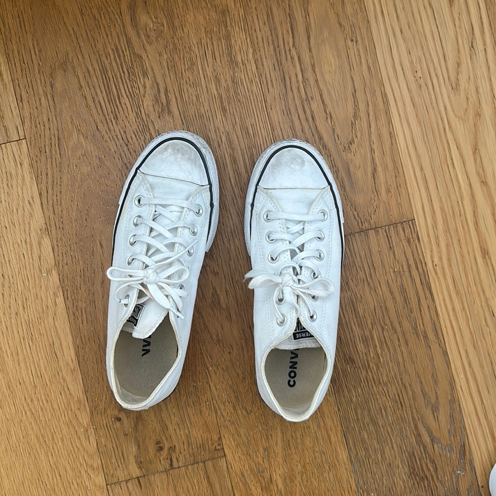 Platform low top converse